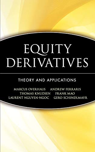 Imagen de archivo de Equity Derivatives : Theory and Applications a la venta por Better World Books