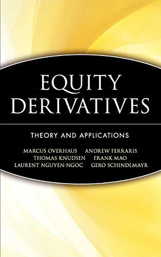 Stock image for Equity Derivatives : Theory and Applications for sale by Better World Books