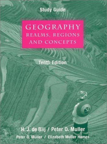 Stock image for Study Guide for Geography: Realms, Regions, and Concepts (10th Edition) for sale by HPB-Red