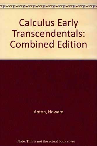 Calculus, Early Transcendentals, Student Resource and Survival CD (9780471441816) by Anton, Howard; Bivens, Irl; Davis, Stephen