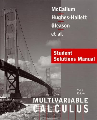 Immagine dell'editore per Student Solutions Manual to Accompany Multivariable Calculus venduto da ThriftBooks-Atlanta