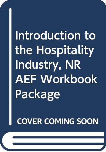 Beispielbild fr Introduction to the Hospitality Industry, NRAEF Workbook Package zum Verkauf von BOOKWEST