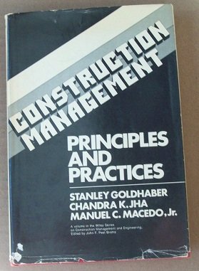 Imagen de archivo de Construction Management: Principles and Practices a la venta por ThriftBooks-Dallas