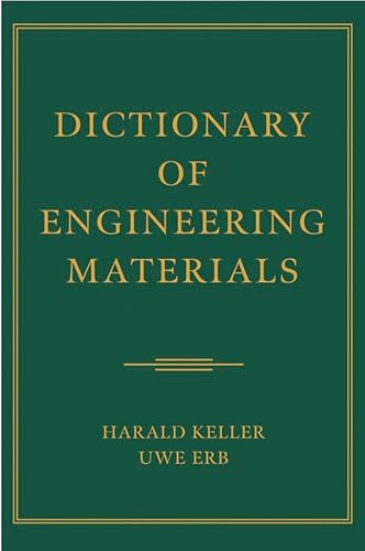 Imagen de archivo de Dictionary of Engineering Materials a la venta por Better World Books