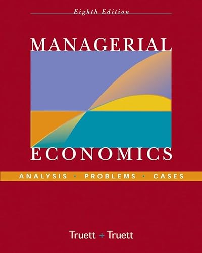 9780471444664: Managerial Economics: Analysis, Problems, Cases