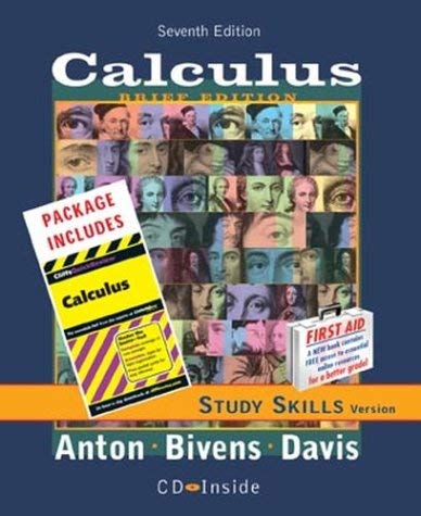 Late Transcendentals Calculus Brief, 7th Edition Update (9780471446057) by Anton, Howard; Bivens, Irl; Davis, Stephen