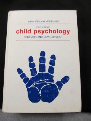 Stock image for Child Psychology: Behaviour and Development for sale by NEPO UG