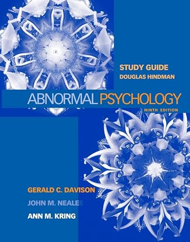 Imagen de archivo de Study Guide to accompany Abnormal Psychology, 9th Edition a la venta por Wonder Book
