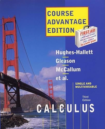 Calculus: Single and Multivariable, Update (9780471448747) by Hughes-Hallett, Deborah; McCallum, William G.; Gleason, Andrew M.; Flath, Daniel E.; Lock, Patti Frazer; Gordon, Sheldon P.; Lomen, David O.;...