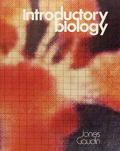 Introductory Biology (9780471448754) by Jones, Kenneth C.