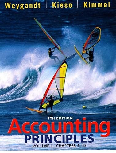 Imagen de archivo de Accounting Principles, Chapters 1-13 a la venta por Better World Books