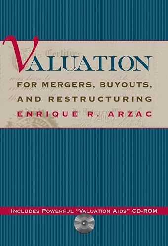 9780471449447: Valuation: Mergers, Buyouts and Restructuring University Edition