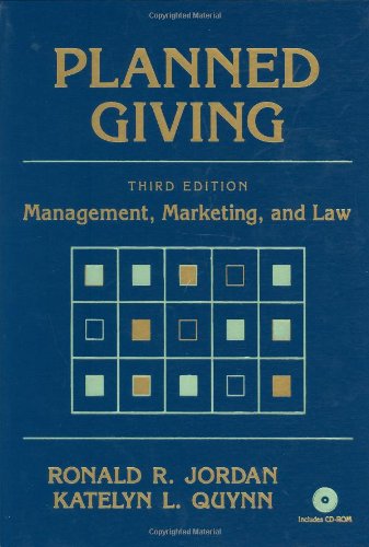 Stock image for Planned Giving : Management, Marketing, and Law for sale by Better World Books