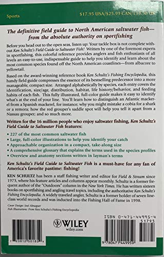 Beispielbild fr Ken Schultz's Field Guide to Saltwater Fish zum Verkauf von HPB-Diamond