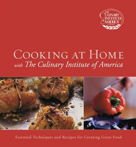 Imagen de archivo de Cooking at Home with The Culinary Institute of America a la venta por More Than Words