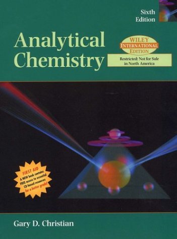 9780471451624: Analytical Chemistry