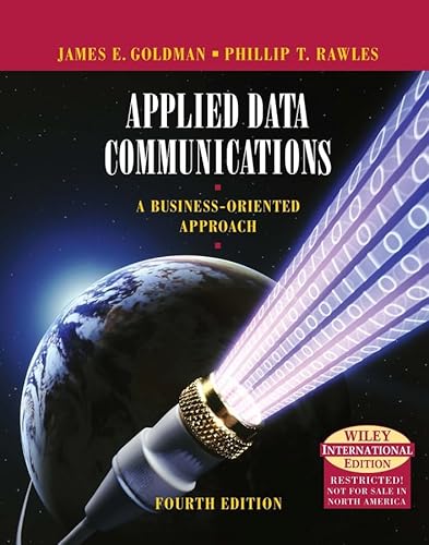 9780471451778: WIE Appl Data Comm 4e Intl Ed: A Business-oriented Approach