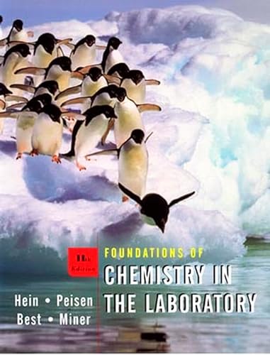 Beispielbild fr Foundations of Chemistry in the Laboratory : 0 zum Verkauf von Better World Books