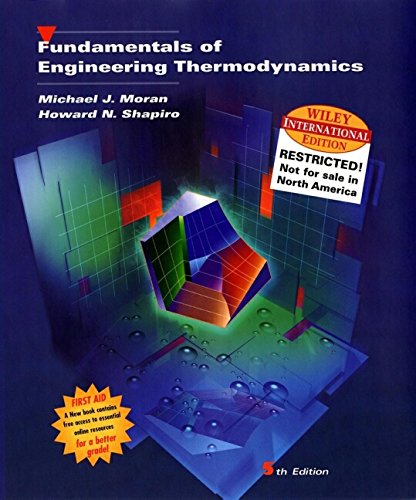 Stock image for Fundamentals of Engineering Thermodynamics for sale by HPB-Red