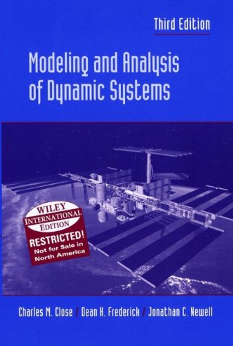 9780471452966: WIE Modeling and Analysis of Dynamic Systems, 3rd Edition