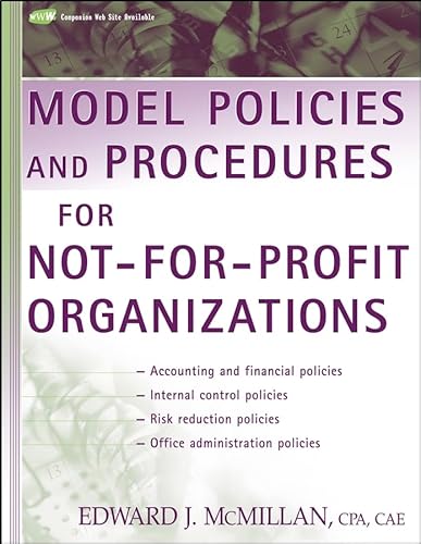 Stock image for Model Policies and Procedures for Not-For-Profit Organizations for sale by Better World Books: West