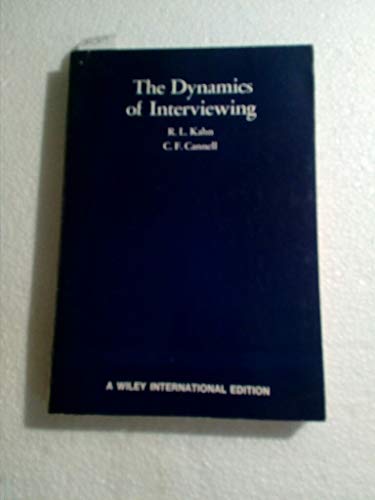 

Dynamics of Interviewing : Theory, Technique and Cases