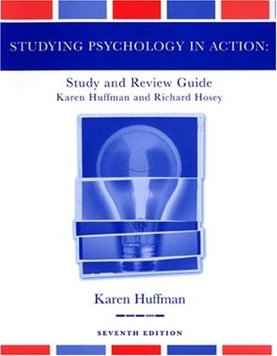 Beispielbild fr Studying Psychology in Action Study and Review Guide 7th zum Verkauf von a2zbooks