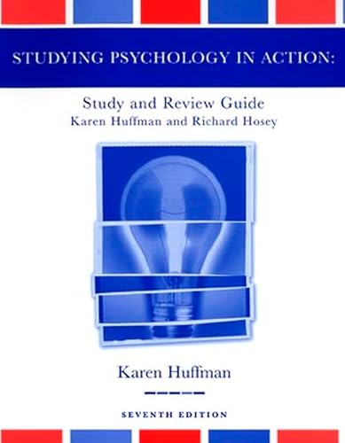 Stock image for Studying Psychology in Action Study and Review Guide 7th for sale by a2zbooks