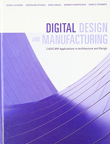 Beispielbild fr Digital Design and Manufacturing : CAD/CAM Applications in Architecture and Design zum Verkauf von Better World Books