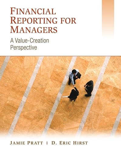 Imagen de archivo de Financial Reporting for Managers: A Value-Creation Perspective a la venta por HPB-Red