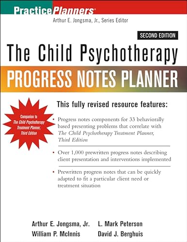 Stock image for The Child Psychotherapy Progress Notes Planner (PracticePlanners) for sale by HPB-Red