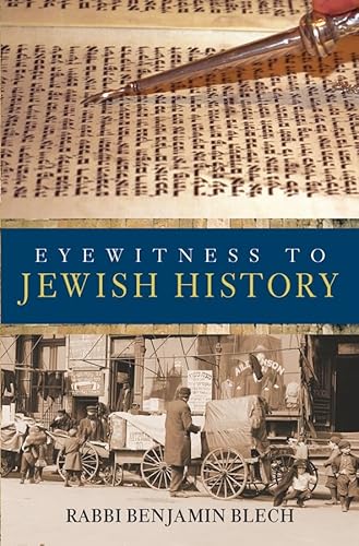 Beispielbild fr Eyewitness to Jewish History. zum Verkauf von Henry Hollander, Bookseller