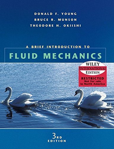 Beispielbild fr WIE A Brief Introduction to Fluid Mechanics 3rd Edition w/CD Wiley International Edition zum Verkauf von Bahamut Media