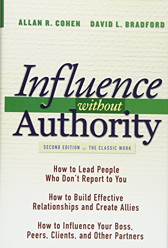 Beispielbild fr Influence Without Authority zum Verkauf von Better World Books