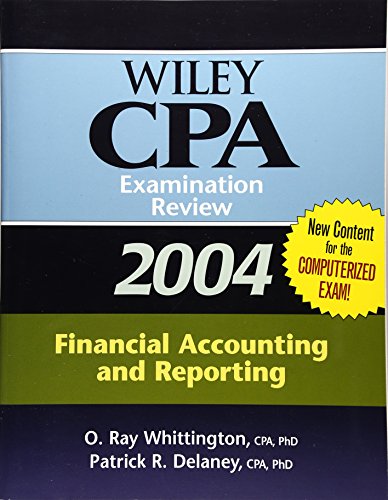 9780471463429: Wiley CPA Examination Review 2004, Financial Accounting and Reporting