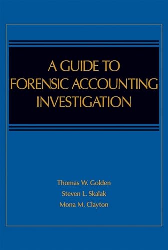 Stock image for A Guide to Forensic Accounting Investigation for sale by GoldBooks
