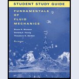 Stock image for Fundamentals of Fluid Mechanics, Student Study Guilde for sale by SecondSale