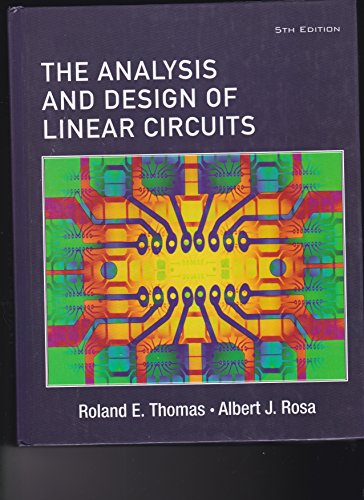 Stock image for The Analysis and Design of Linear Circuits, Student Solutions Manual for sale by ThriftBooks-Dallas