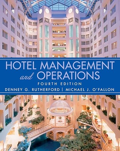 9780471470656: Hotel Management and Operations [Idioma Ingls]