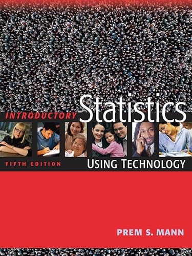 Imagen de archivo de Introductory Statistics: Using Technology a la venta por The Book Cellar, LLC