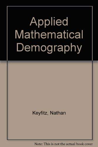 9780471473503: Applied Mathematical Demography