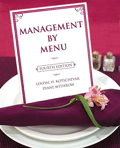 Stock image for Management by Menu for sale by BooksRun