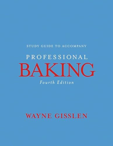 Imagen de archivo de Professional Baking, Study Guide a la venta por Better World Books