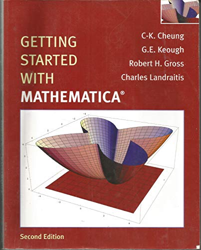 Stock image for Getting Started with Mathematica for sale by Wonder Book