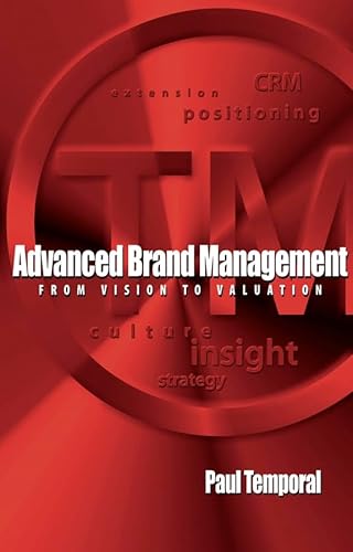 9780471479253: Advanced Brand Management: From Vision to Valuation