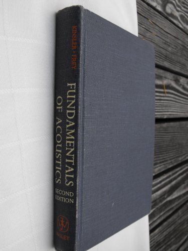 Fundamentals of Acoustics - Kinsler, Lawrence: 9780471480495 Fundamentals of Acoustics - Kinsler, Lawrence: 9780471480495
