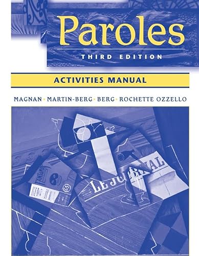 Stock image for Paroles for sale by Better World Books