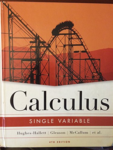 9780471484813: Calculus: Single Variable