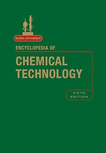 Kirk-Othmer Encyclopedia of Chemical Technology . Volume 25. (Kirk 5e Print Continuation Series) (9780471484974) by Kirk-Othmer