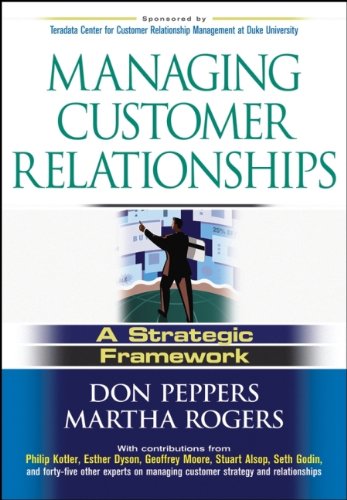 Stock image for Managing Customer Relationships: A Strategic Framework for sale by Anderson Book